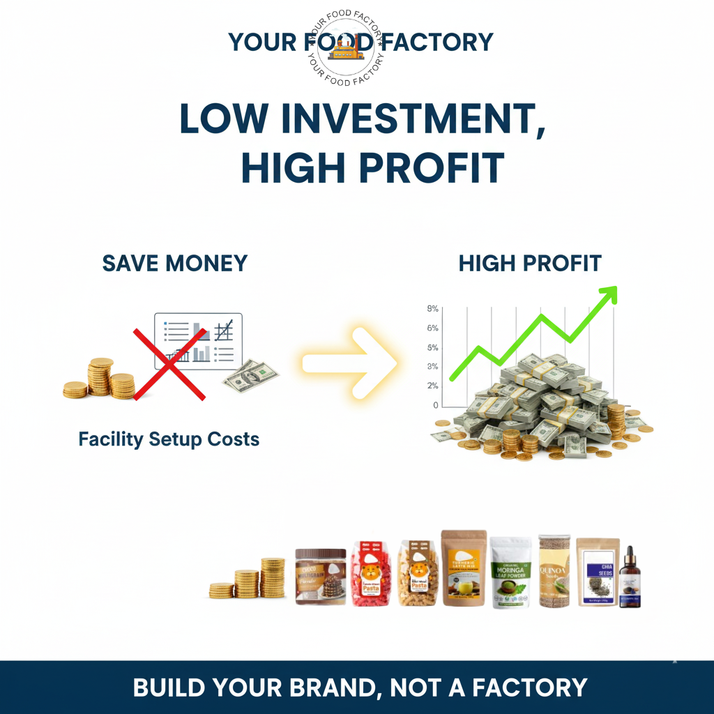 Top 5 Reasons to Begin Your Private-Label Food Brand – with Your Food Factory