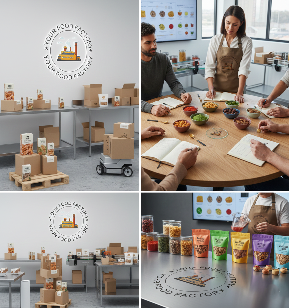 Flexible MOQ food manufacturing for startups