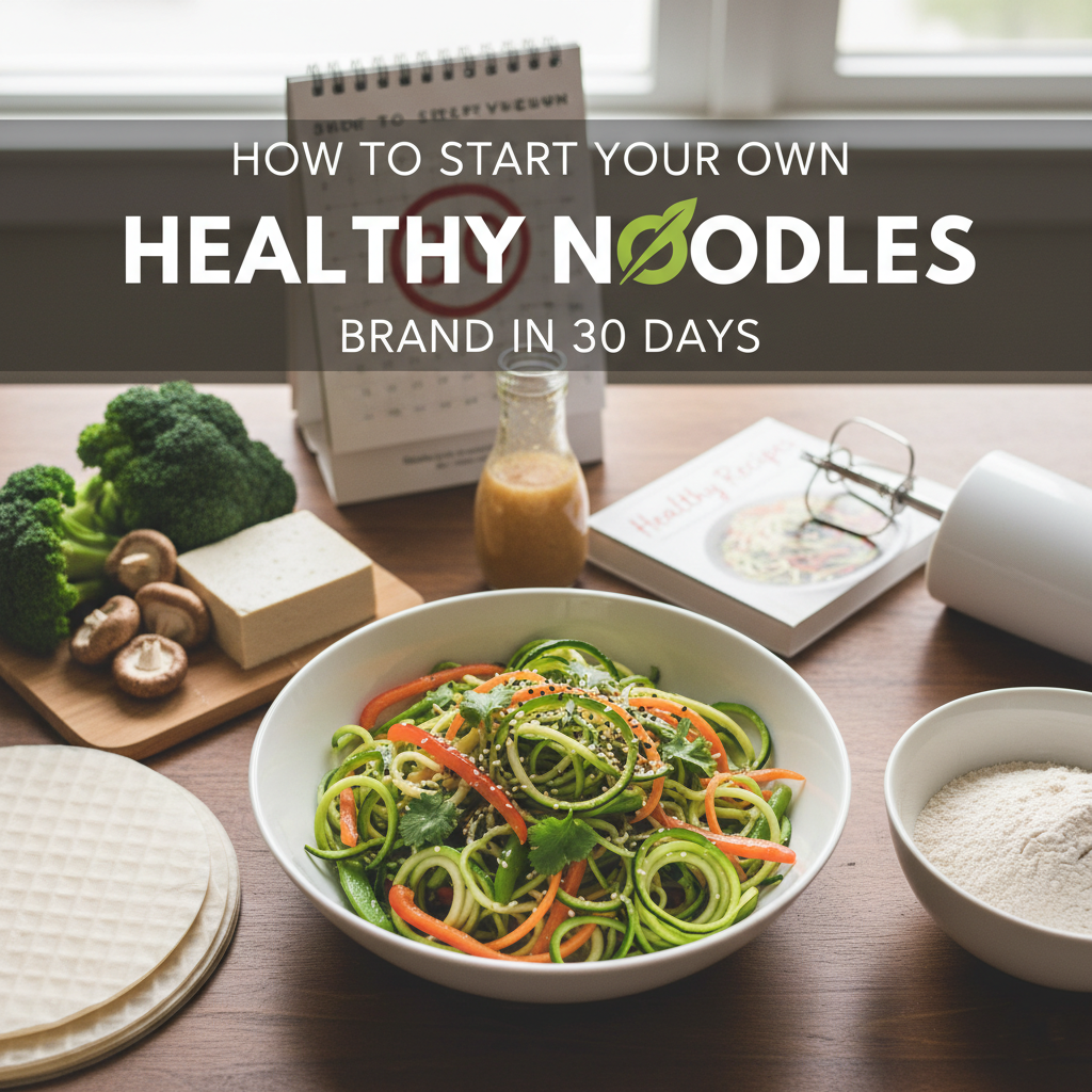 Multi-Millet Noodles: Healthy, Sustainable & Trendy Food Product Ideas for New Food Brands