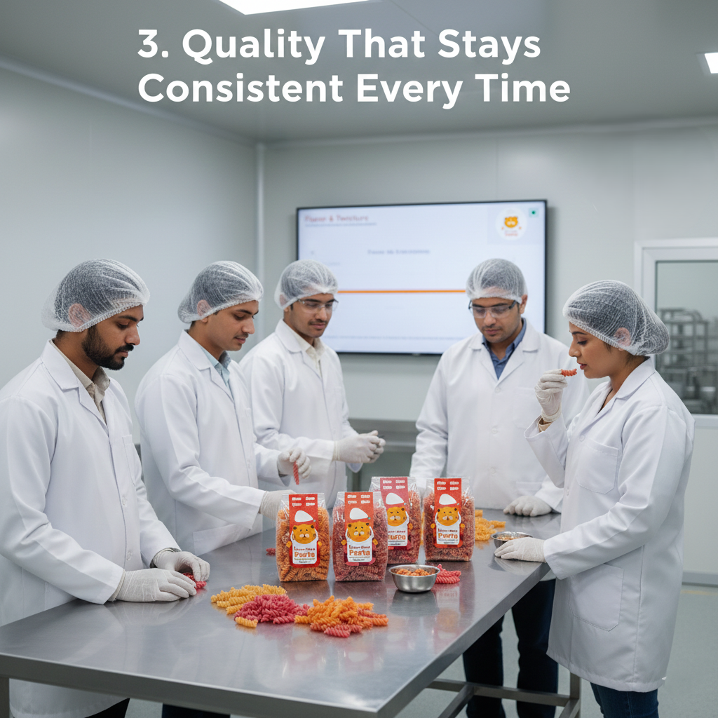 Your Food Factory for Their First Big Step