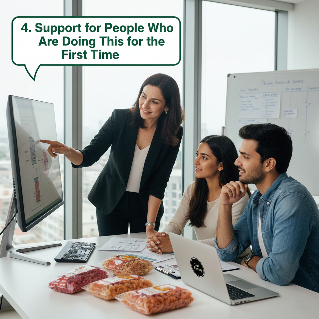 Your Food Factory for Their First Big Step